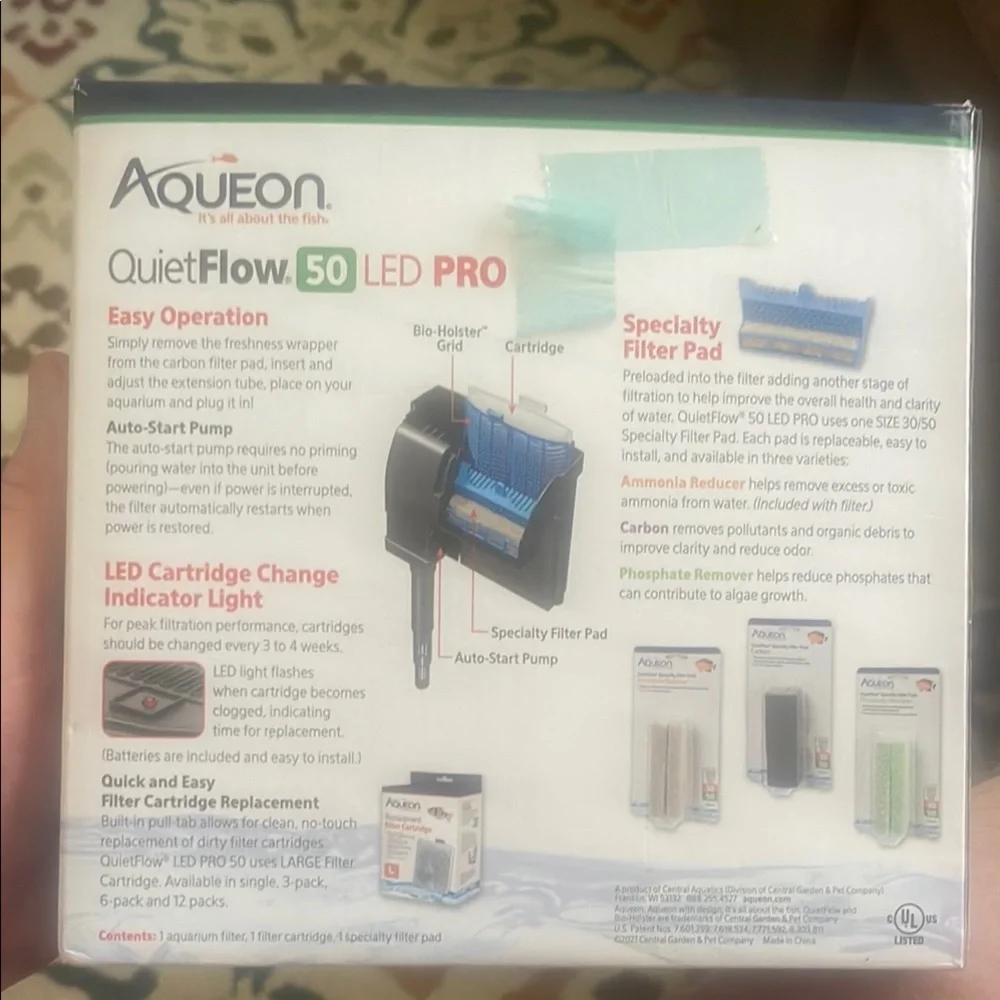 aqueon quietflow 50